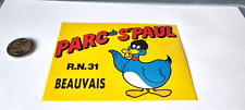 Autocollant PARC DE St PAUL  (R.N.31 BEAUVAIS)