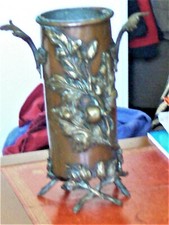 VASE CUIVRE ET BRONZE 1,238 KG