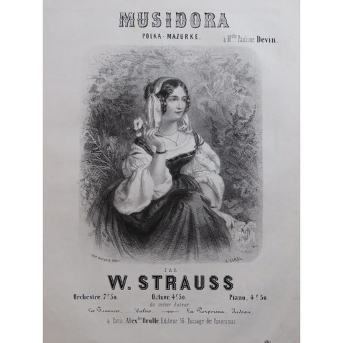 Strauss musidora piano - w.,