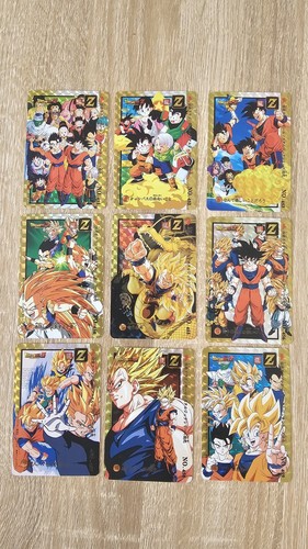 Lot cartes dragon ball z - 9,