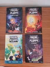 Lot Livres Minecraft Frigiel Et Fluffy, Cycle Du Nether Et Des Farlands Co Neufs
