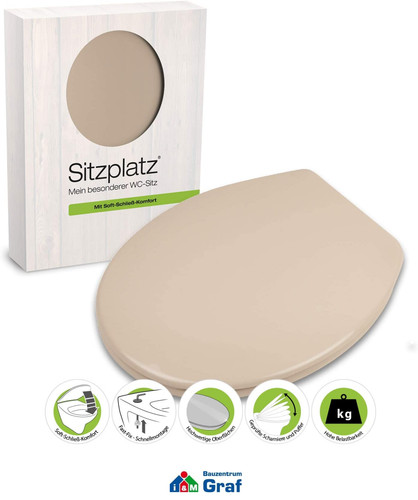 Sitzplatz couvre siena - couvre-wc,
