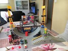 Playmobil : 4414 : 4 Jeunes avec skateboard et rampe