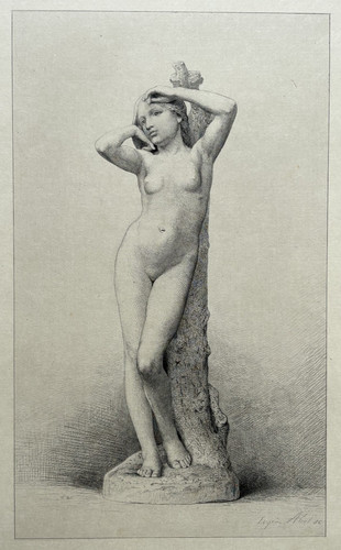 Adolescence gravure eau forte - adolescence,