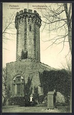 CPA Forbach i. Lothringen, châteaubergturm avec Rittersaal 1918 