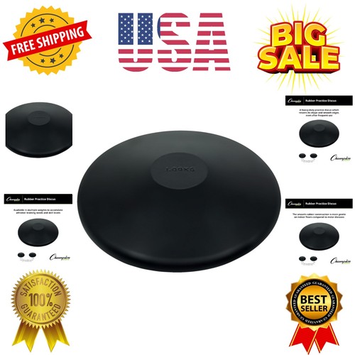 Rubber practice discus 0 - 1.0, kg