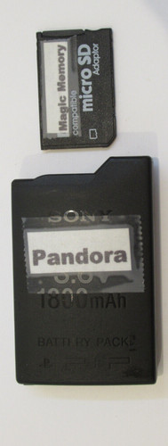 Sony psp pandora - sony, battery