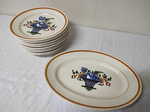 Assiettes plates 10 - 2,