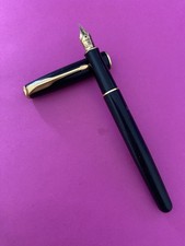 PARKER Ancien STYLO PLUME à cartouche plume en OR 18K/Carats/750
