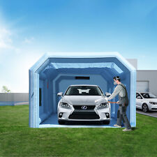 VEVOR Cabine de Peinture Gonflable Tente Peinture 8,5x4,8x3,3 m 2 Souffleurs