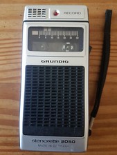 Dictaphone Grundig Stenorette 2050 Vintage Année 1970