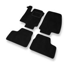 Tapis de sol en velour pour Opel Astra G (1998-2009) Noir