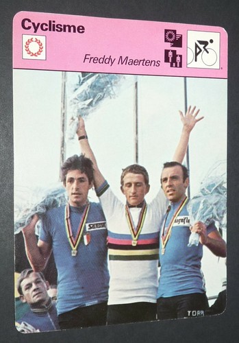 Fiche cyclisme 1976 freddy - 1976,