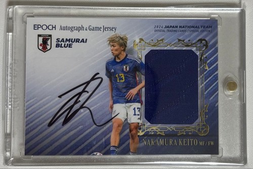 Carte maillot autographe keito - carte,