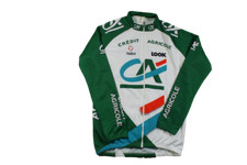 Veste vélo rétro Nalini Crédit Agricole Look