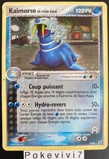 Carte Pokemon KAIMORSE 6/95 Holo Bloc EX Team Aqua VS Team Magma FR