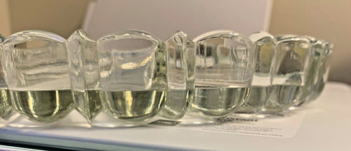 Relish dish clear glass - relish,