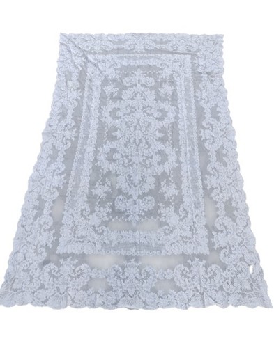 Couvre lit nappe dentelle - couvre-lit,