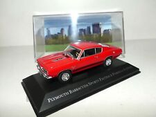 PLYMOUTH BARRACUDA SPORTS FASTBACK 1968 Rouge ALTAYA 1:43
