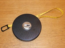 BMI west GERMANY MADE rouleau 20M 20 mètres à RUBAN souple en plastique ANNEAU