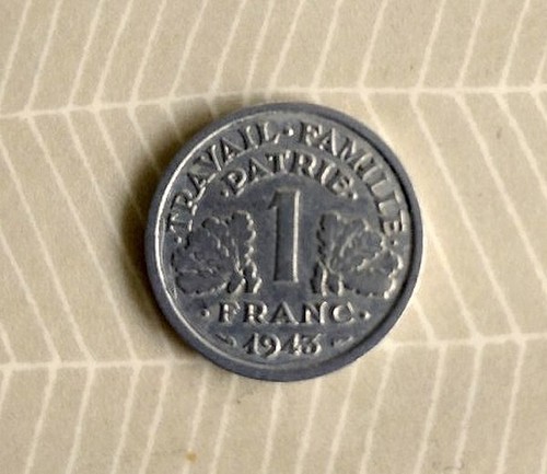 Pièce franc 1943 - de,