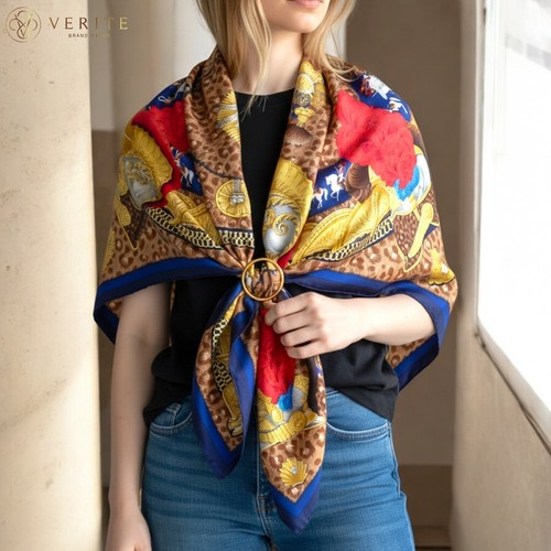 Rare vintage foulard soie - rare, en