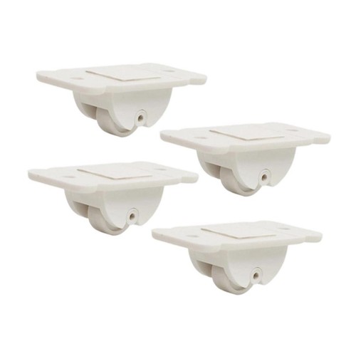 Set pivotant roulettes - 4/set,