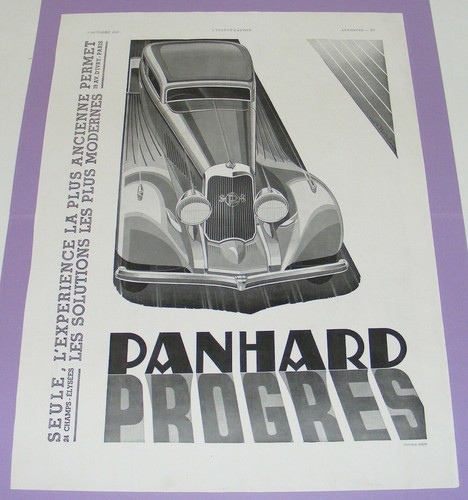 Panhard véritable publicité - panhard,