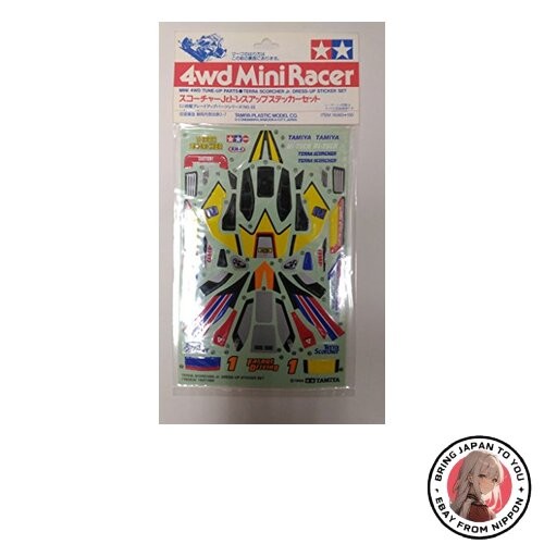 Tamiya scorcher sticker - jr.,