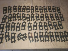 Lot de rails Lego Duplo gris