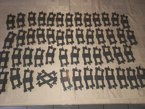 Lot rails lego duplo gris - lot,