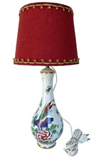 Lampe en porcelaine émaillée