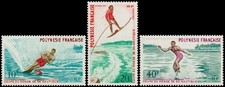 Timbre Polynésie n°86 à 88