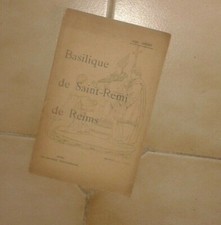 GOSSET. Basilique de Saint-Remi de Reims. Matot-Braine. 1911.