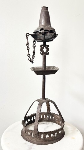 Grande lampe suif quatre - À,
