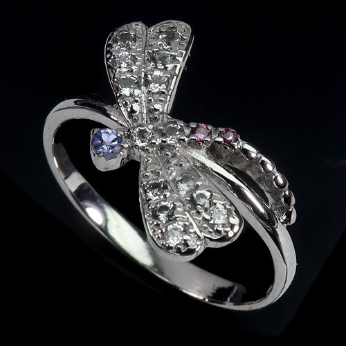 Bague argent sterling 925 - en,