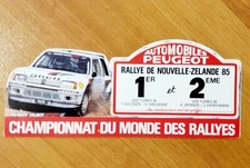 autocollant 205 Peugeot Talbot turbo 16 T16 rallye sticker 1985 NOUVELLE ZELANDE