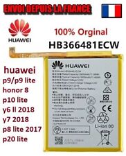 BATTERIE ORIGINALE HUAWEI Y6 2018 / Y7 2018 / P8 P9 P10 P20 lite HB366481ECW