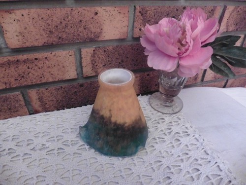 Ancienne tulipe pate verre - ancienne,