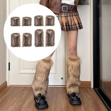 2x Guêtres duveteuses