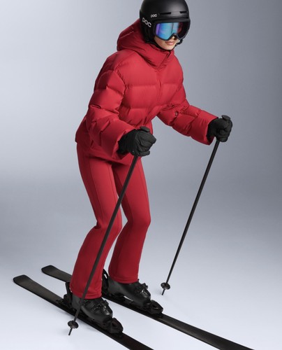 Oysho ensemble ski rouge