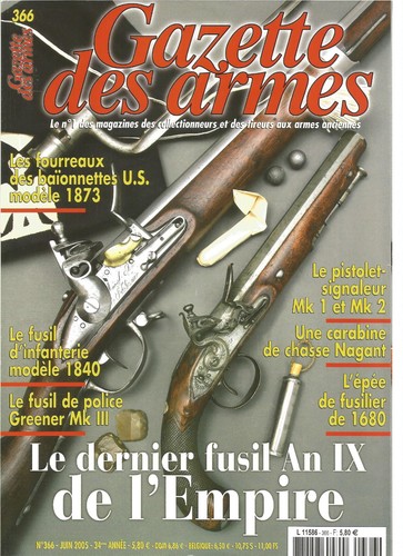 Gazette des armes 366 - armes, n°366
