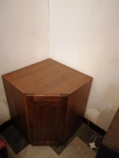 meuble d'angle couleur chêne