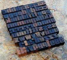Anciens caracteres - a-z,