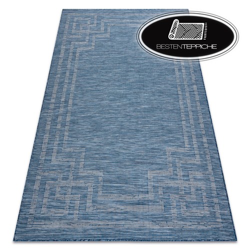 Tapis rectangle tissé plat - tapis, en