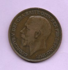 Au choix, 1 Penny ROYAUME-UNI 1911 à 1920, Type George 5 1ère effigie, UK KM 810