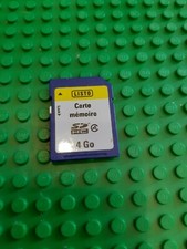 1 Carte Mémoire - SD - 4GB  