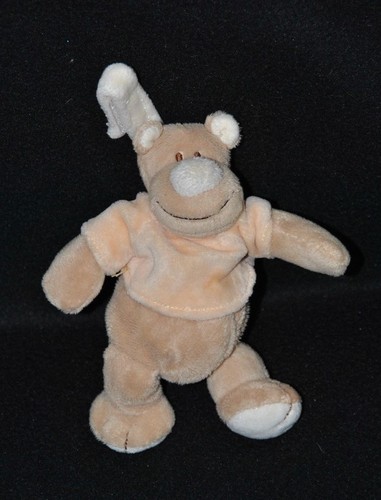 Doudou hippopotame jollybaby - hippopotame,