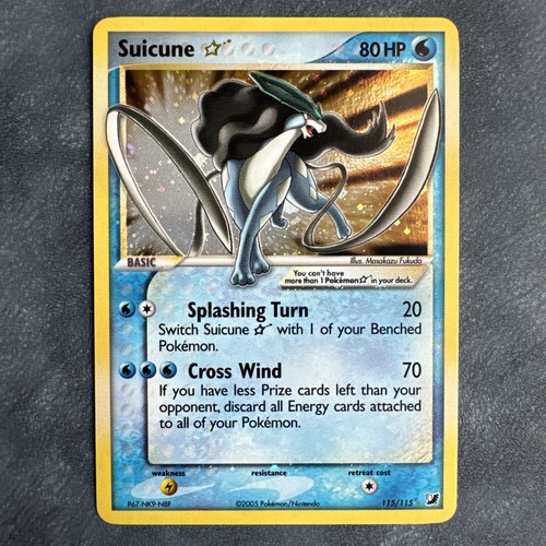Suicune gold star holo - star, ex