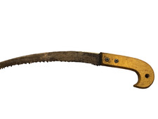 ANCIENNE SCIE A BOIS A MAIN